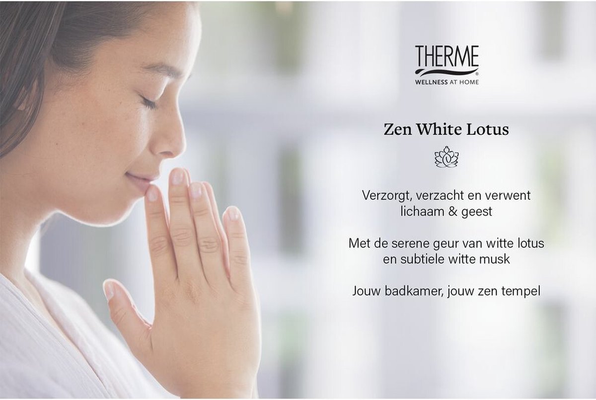 Therme Zen white lotus bath oil (100 ml)