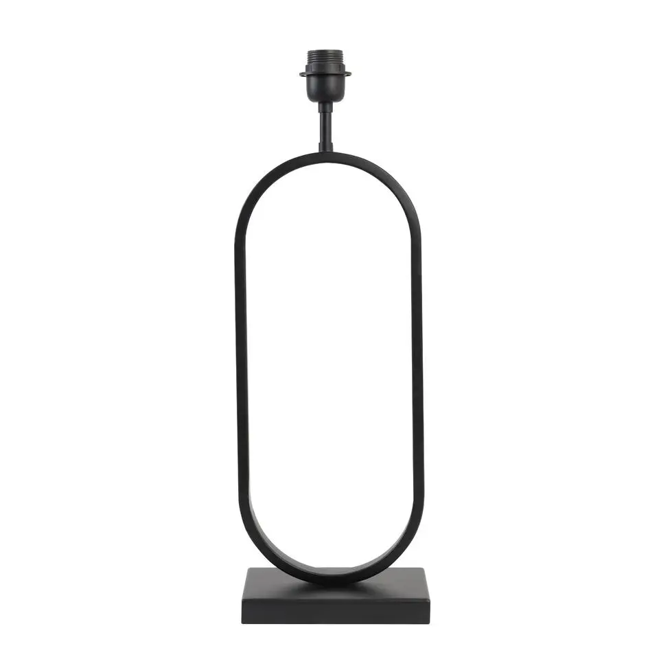 Lampvoet Jamiri - Zwart - 20x13x55cm