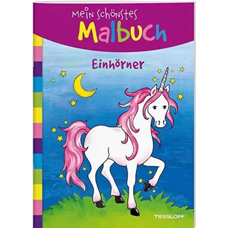 Tessloff Mein schönstes Malbuch - Einhörner