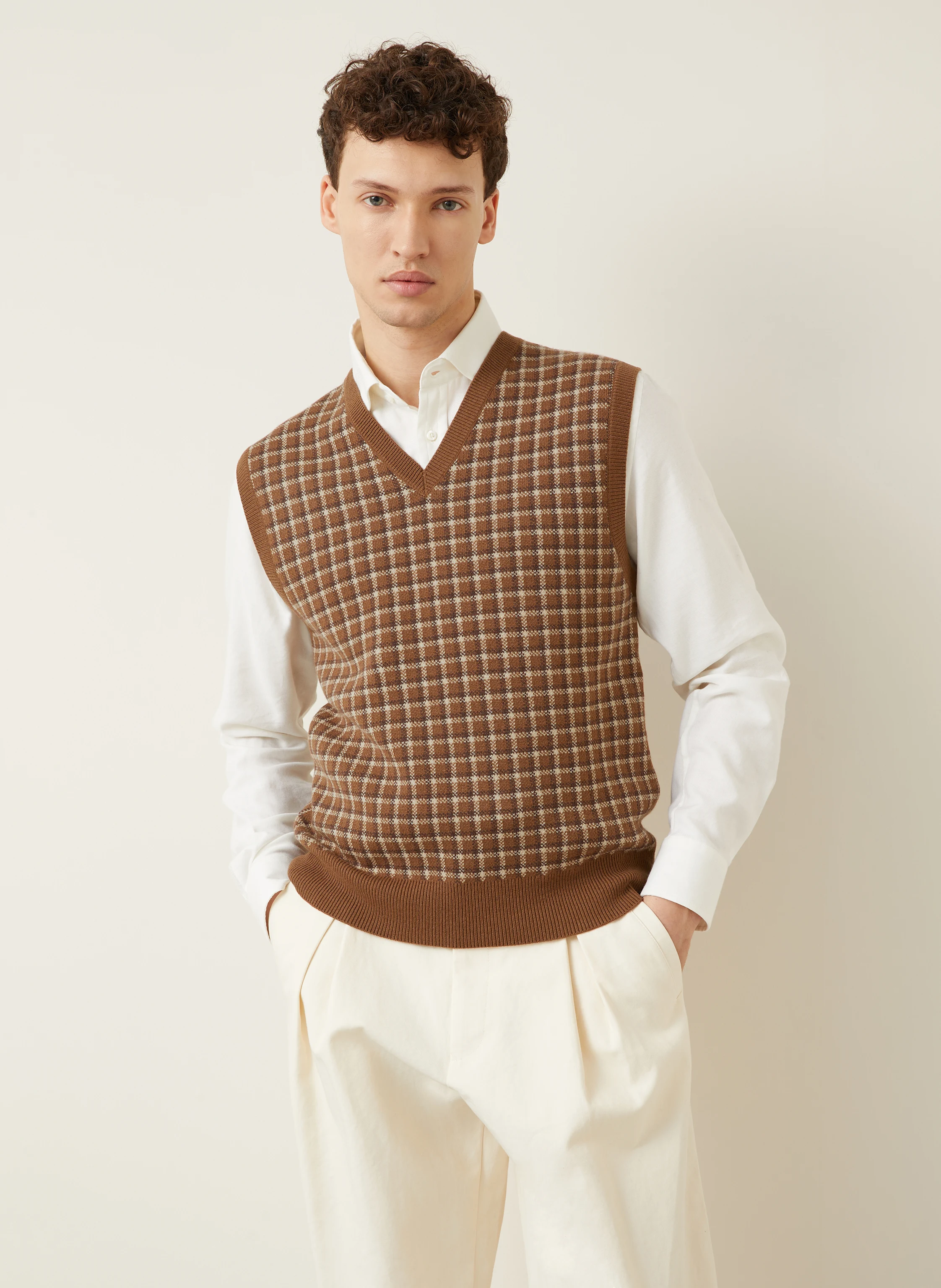 RALPH LAUREN PURPLE LABEL Cashmere-Pullunder