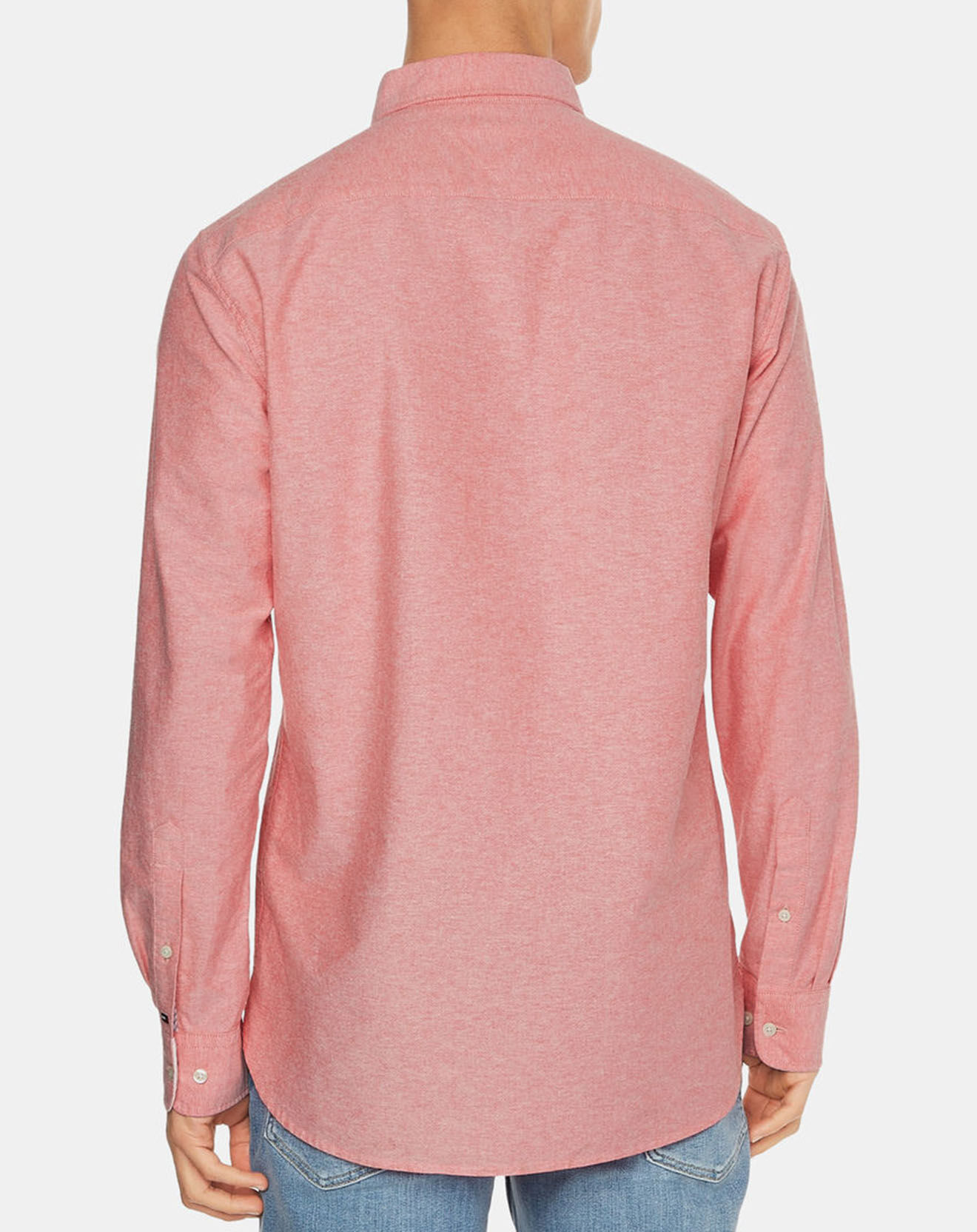 Tommy Hilfiger Chemise regular Oxford Solid rouge clair
