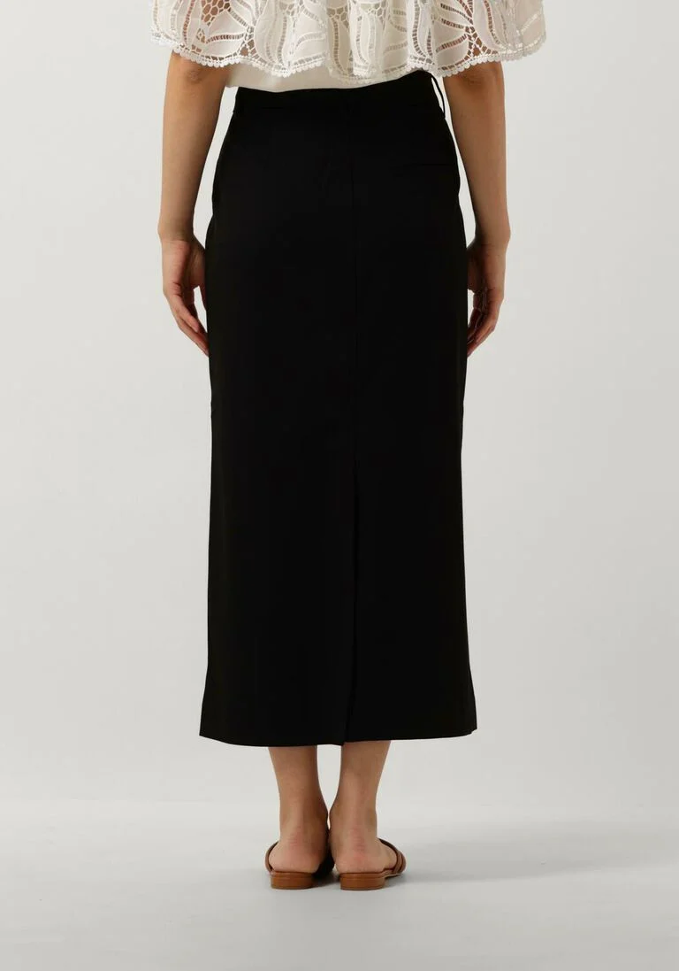 COPENHAGEN MUSE zwarte copenhagen muse midirok cmtailor-skirt