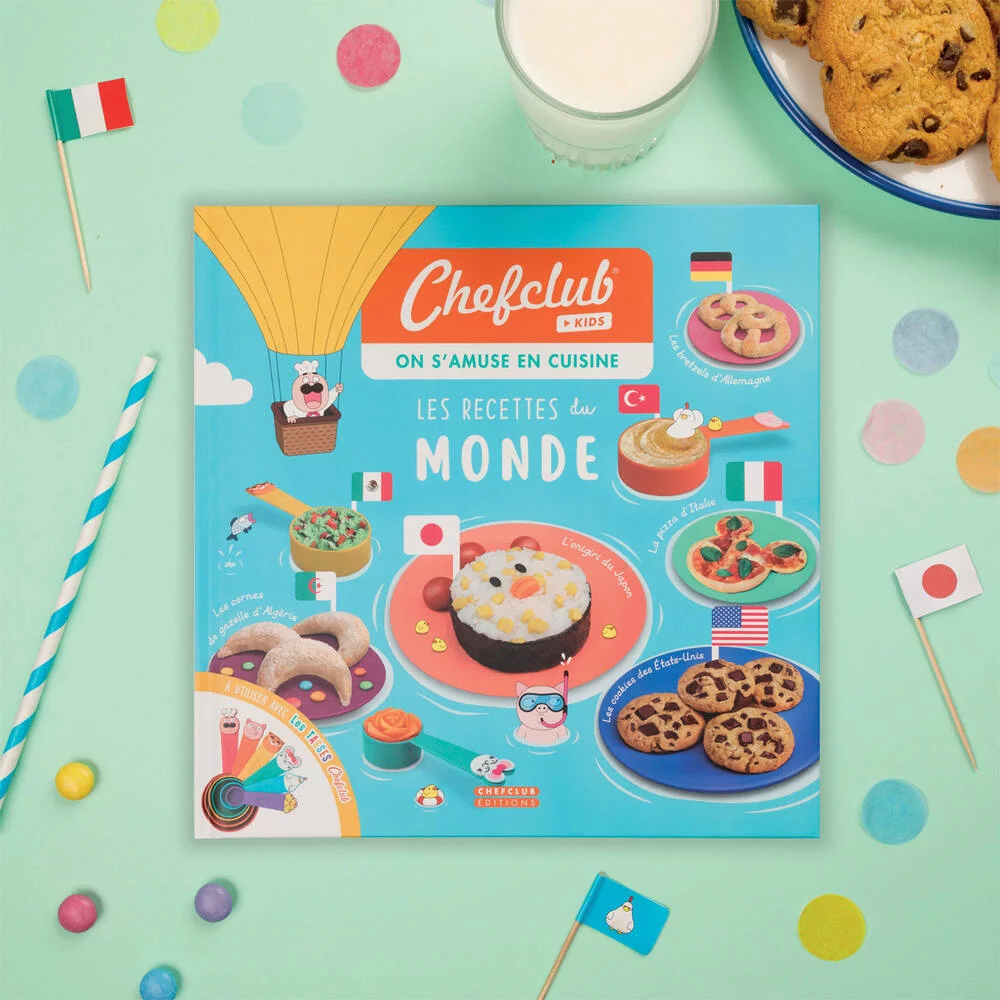 CHEFCLUB - LIVRE KIDS RECETTES DU MONDE