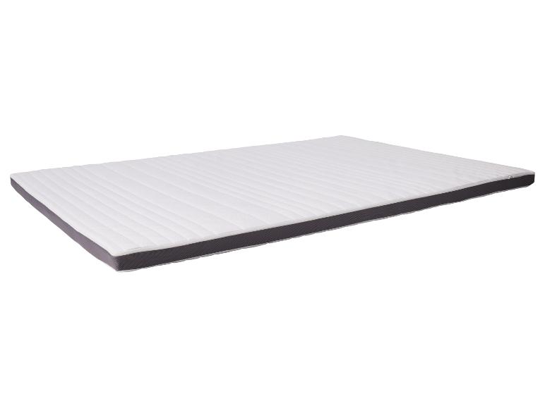 Omkeerbare matras topper 140 x 200 cm