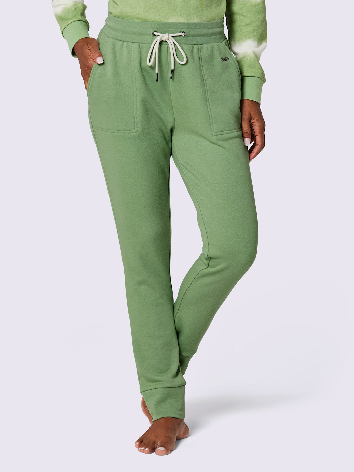 Pantalon matière sweat