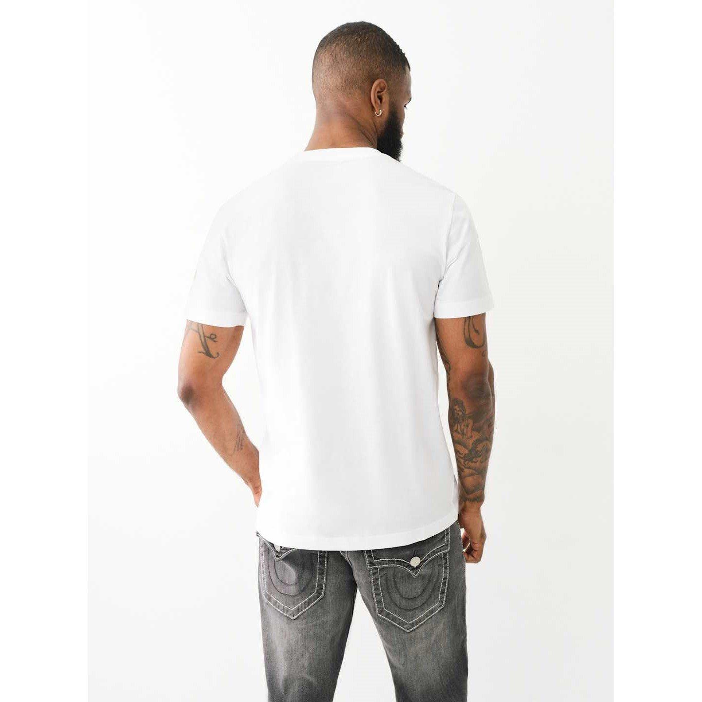 True Religion TR Foil Crew T Shirt Mens