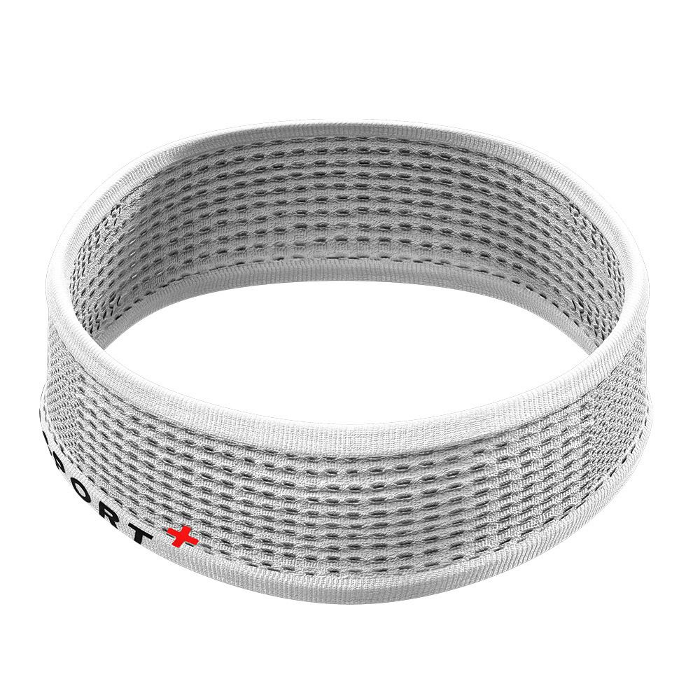 Compressport THIN ON/OFF - Bandeau white