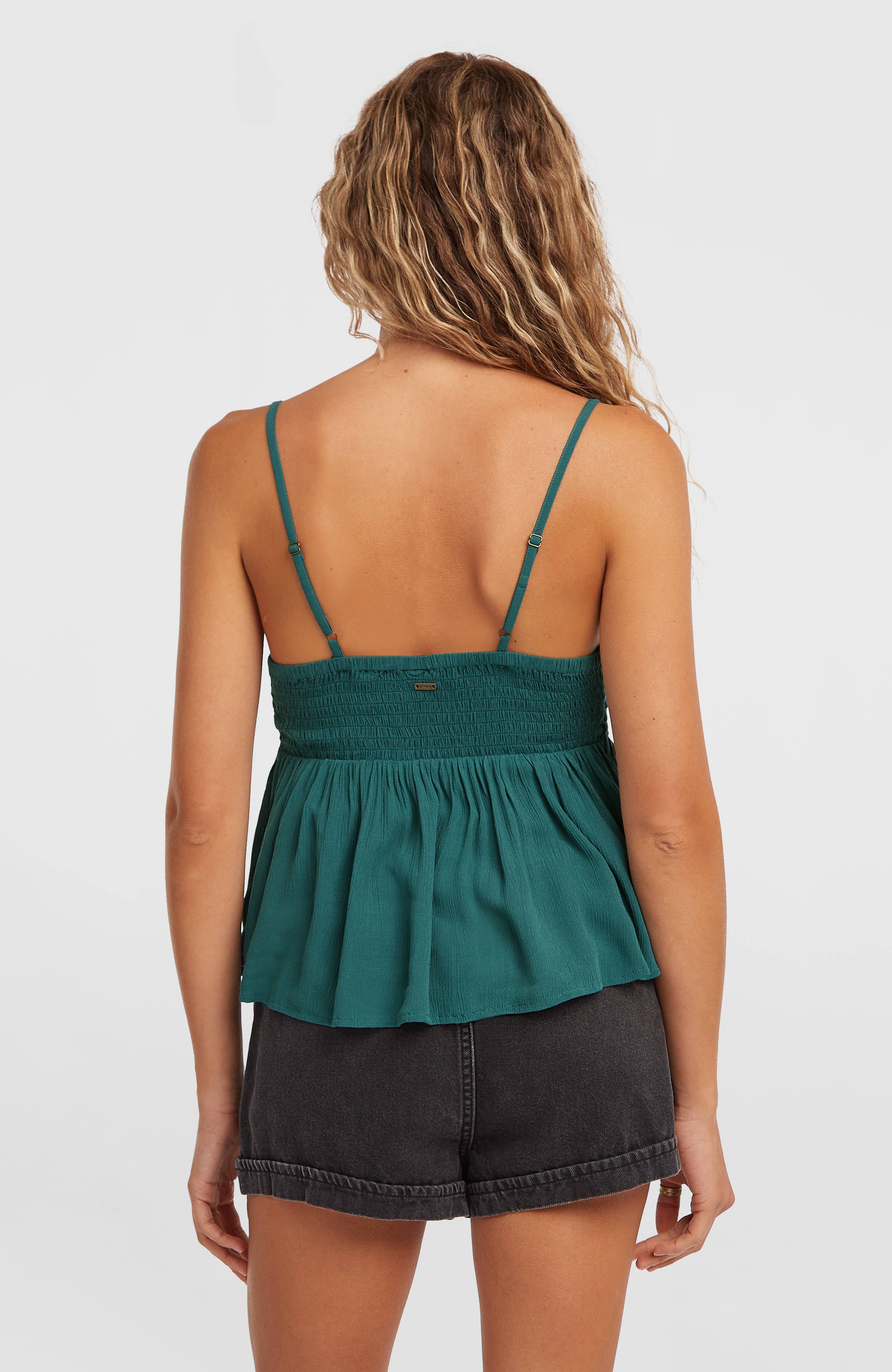 Reeta geweven top