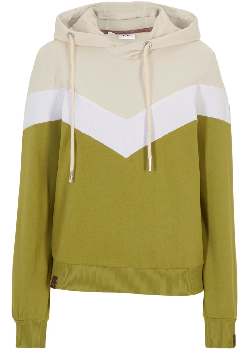 Sweat-shirt à grand col et capuche