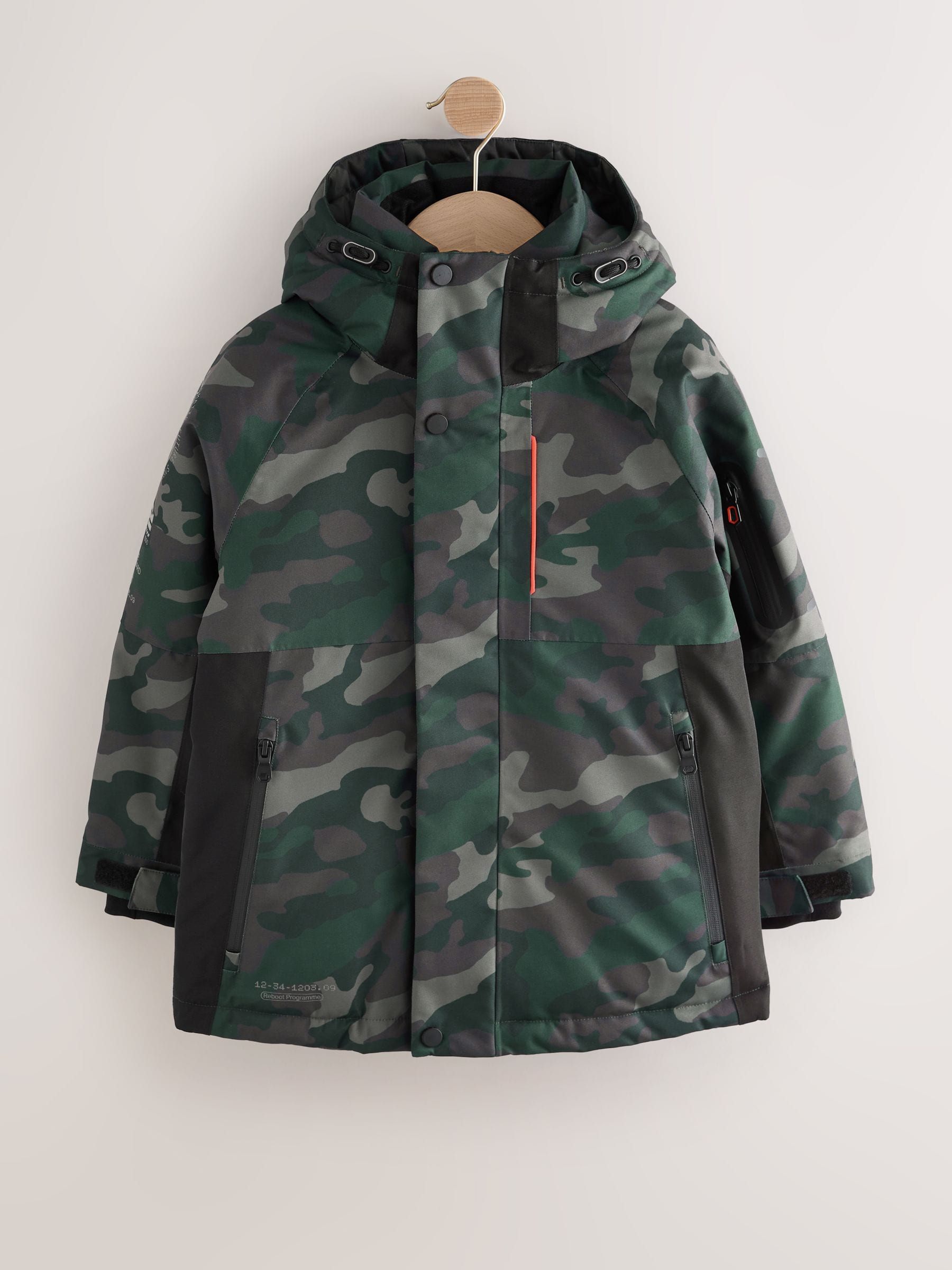 Camouflage - Premium waterdichte parkajas (3-16jr)