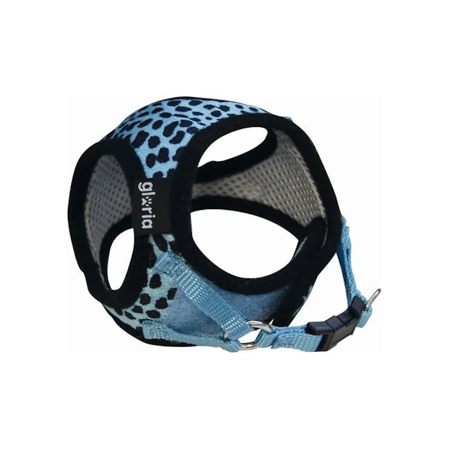 Coleira para cães Gloria Blue Leopard