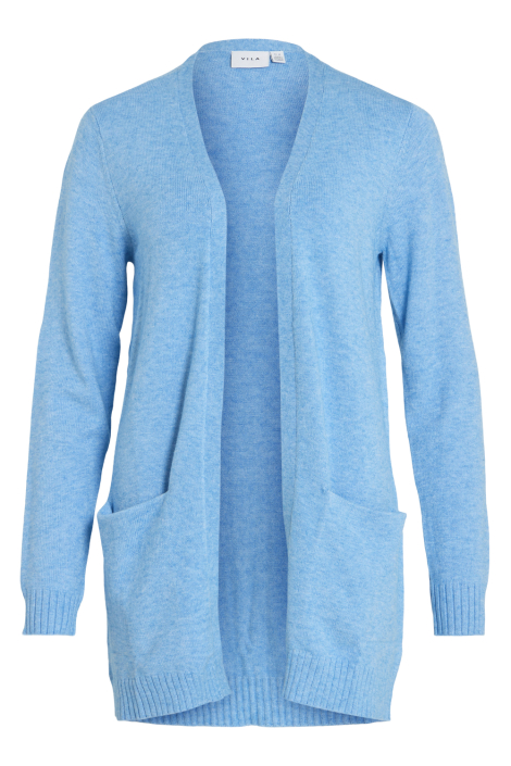 Vila blauwe dames vest