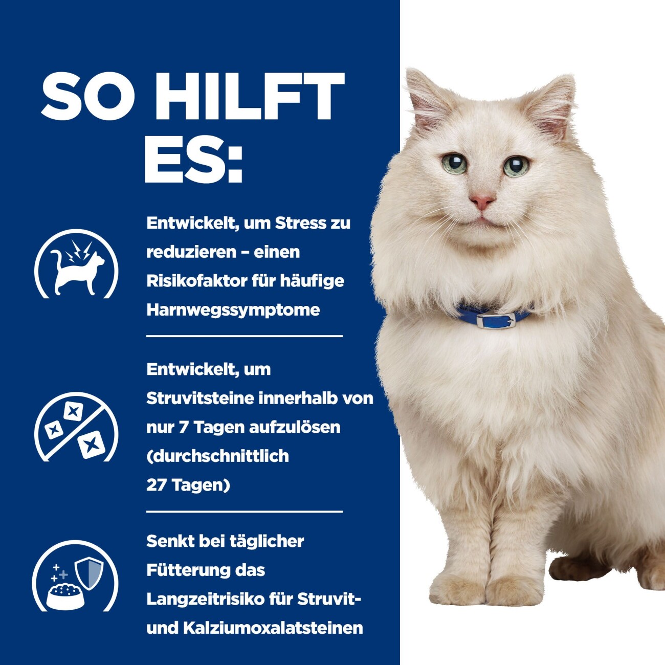 Hill's Prescription Diet c/d Urinary Stress Urinary Care Huhn 1,5 kg