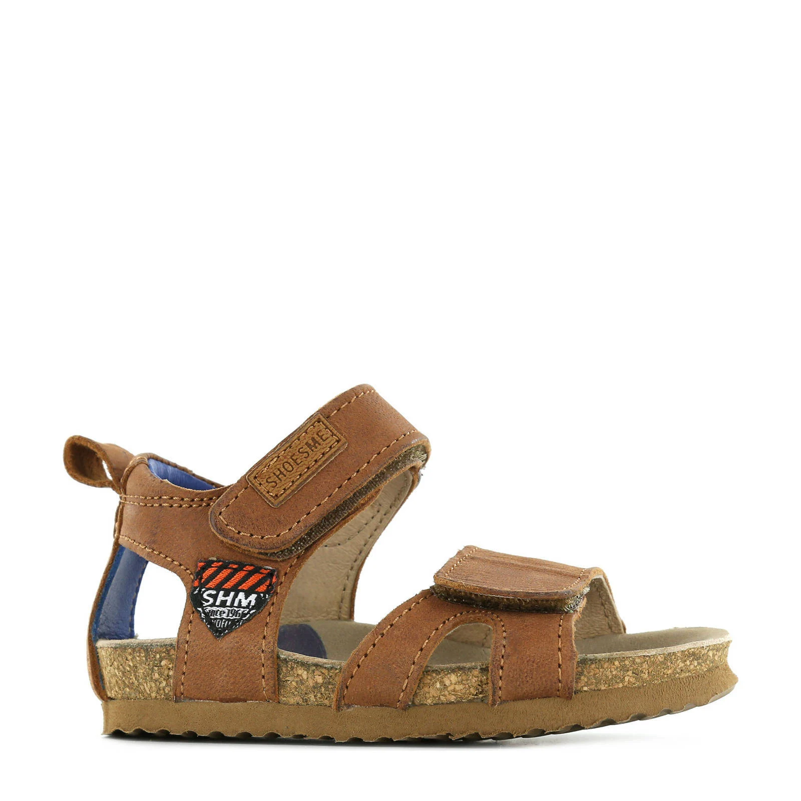 Shoesme BI21S096-A  leren sandalen cognac