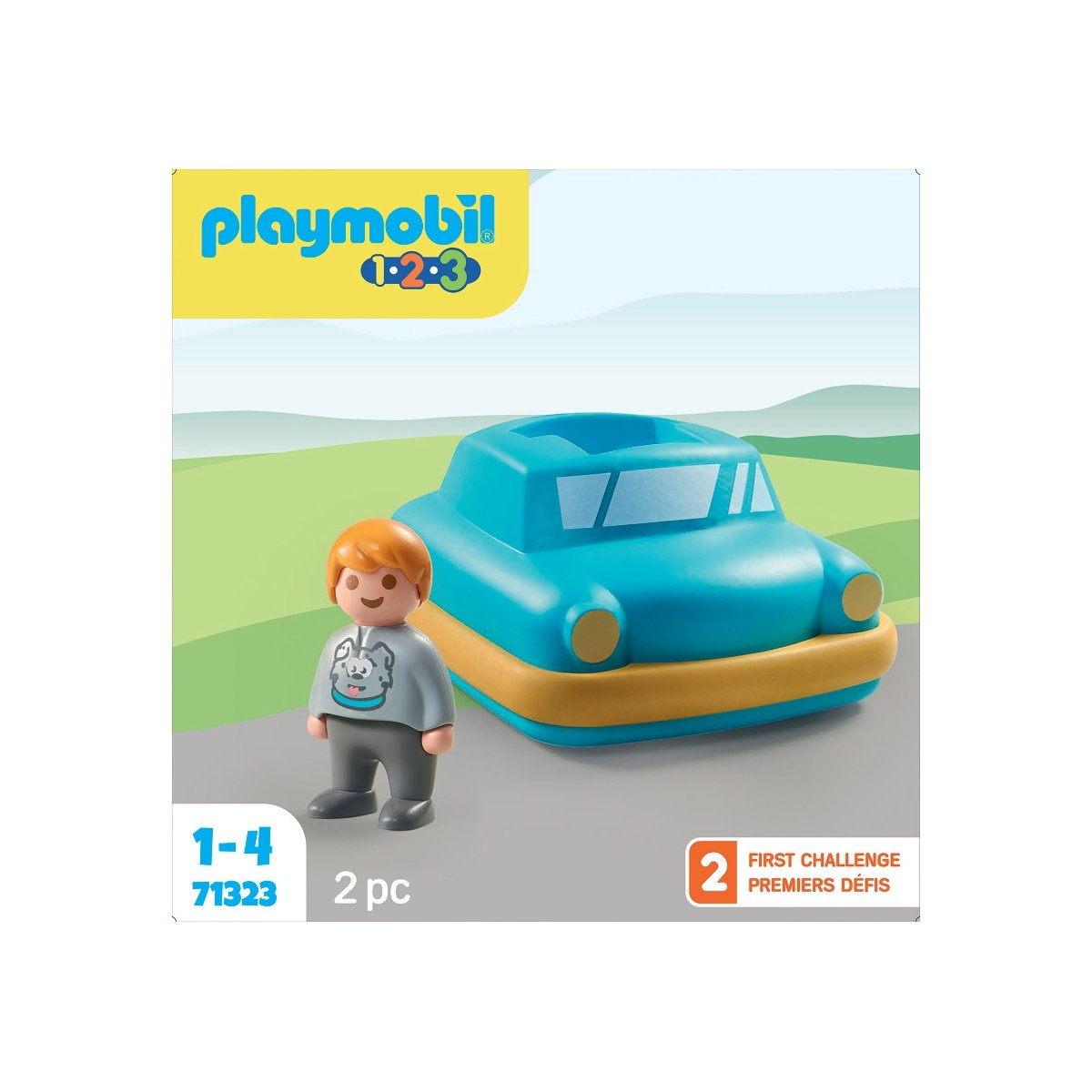 Voiture avec enfant Playmobil 1.2.3 - 71323