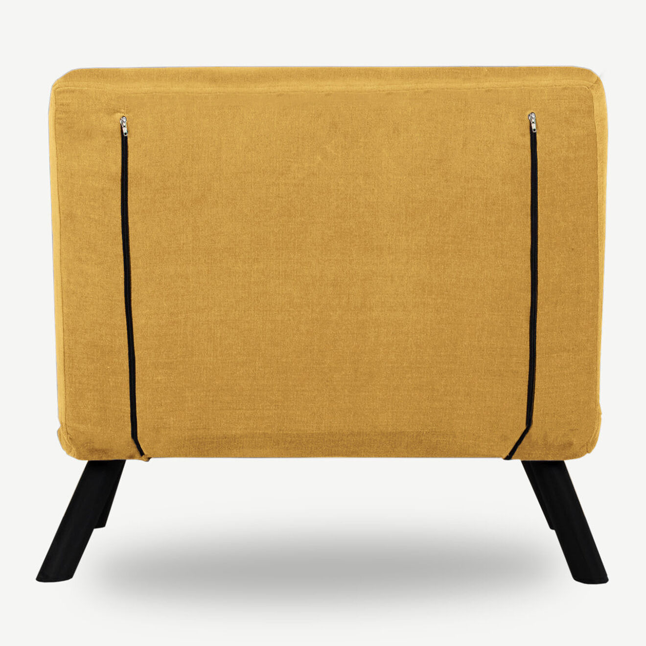 Atelier del Sofa Fauteuil convertible Sando moutarde - Assise : 50x60x45 cm