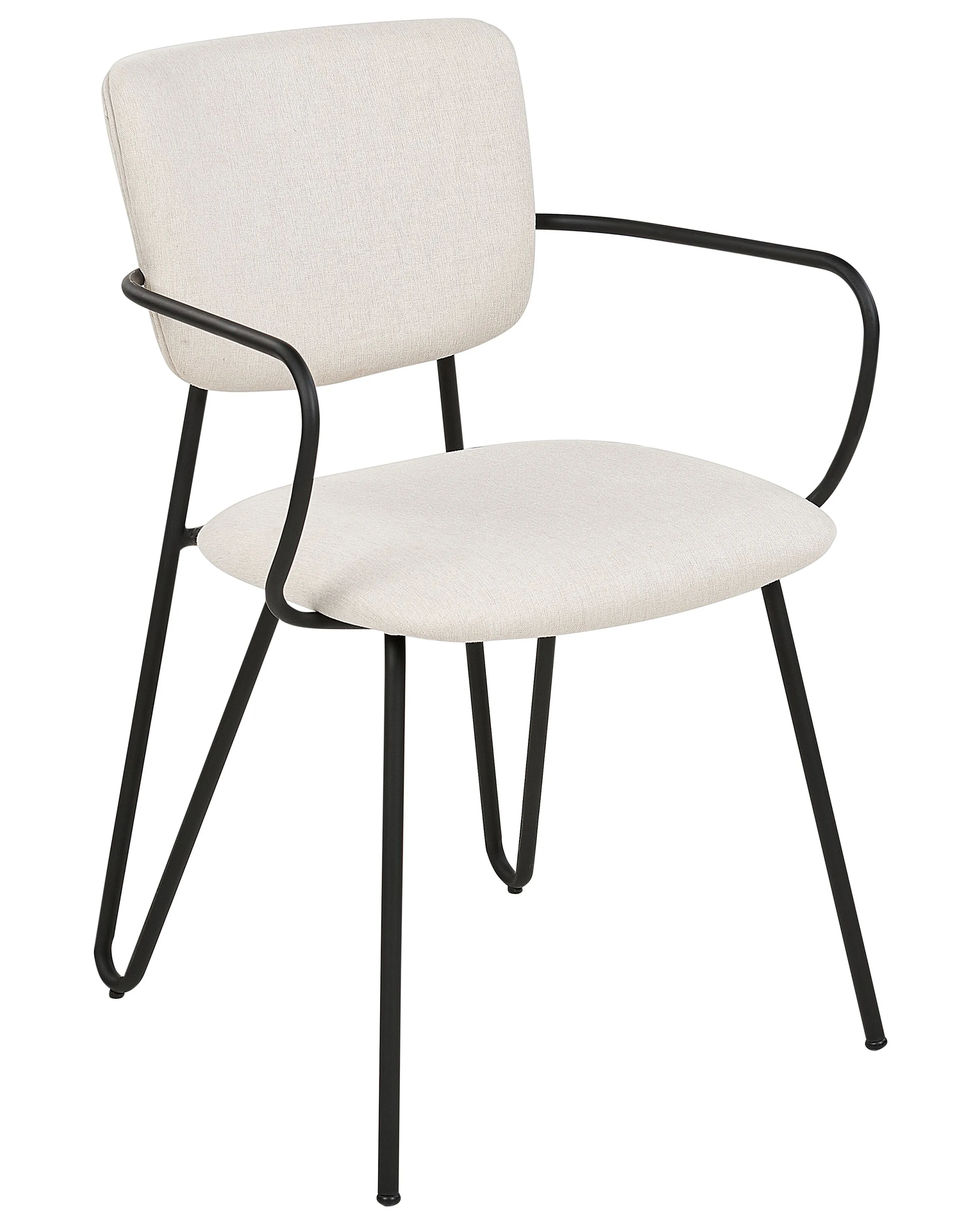 Set van 2 eetkamerstoelen ELKO Gebroken wit