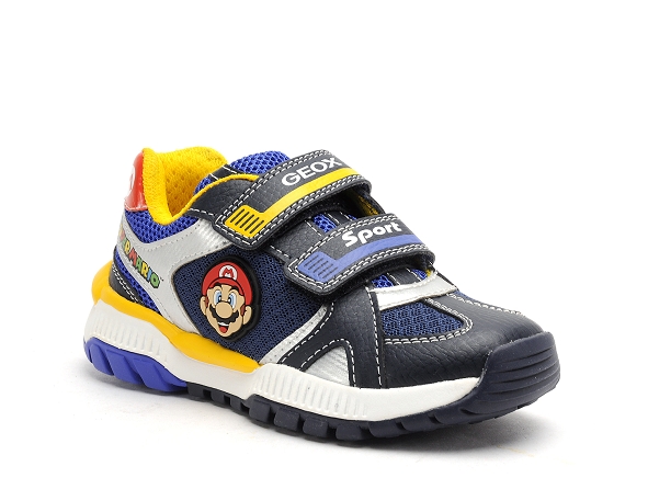 Geox basses enfant j tuono ba j25axa bleu