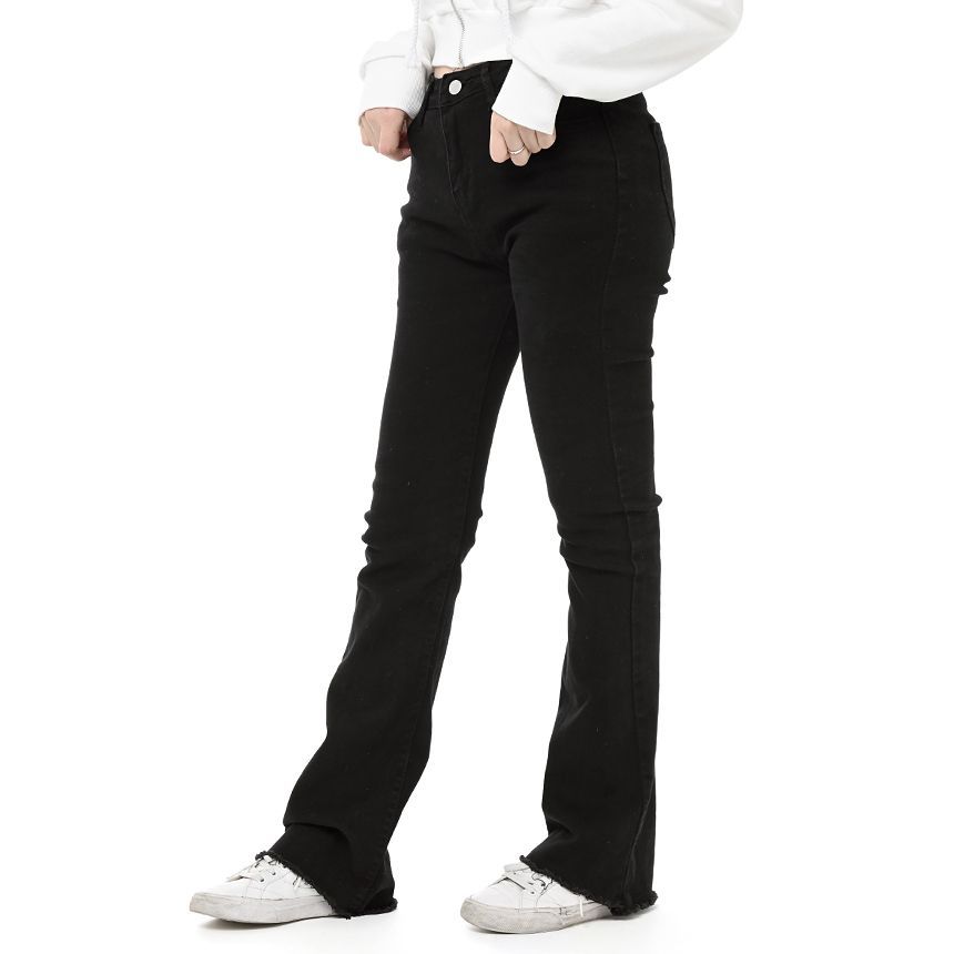 BrickBlack - Bootcut Jeans met hoge taille