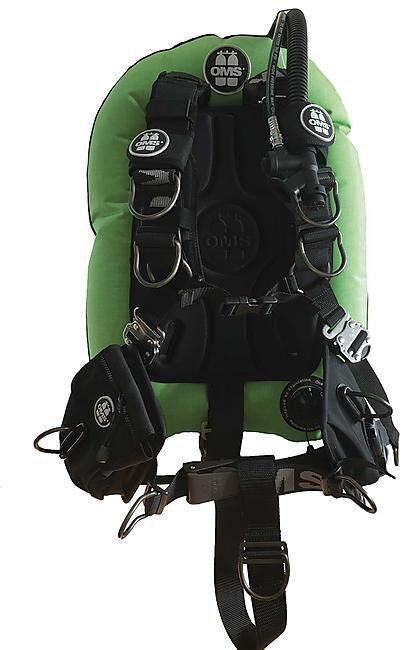 OMS - PACK HARNAIS COMFORT III INOX SIGNATURE + WING PER