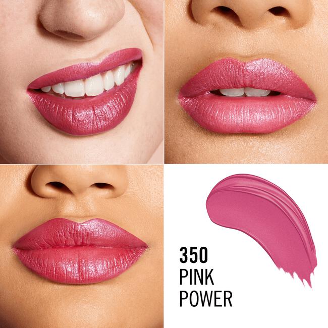 Rimmel London Lasting Finish Satin Lippenstift 350 Pink Power 4 G