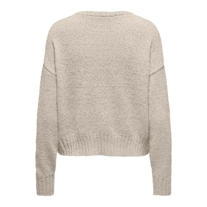 Only Teresa Life Crew Loose Knitted Sweater Dames
