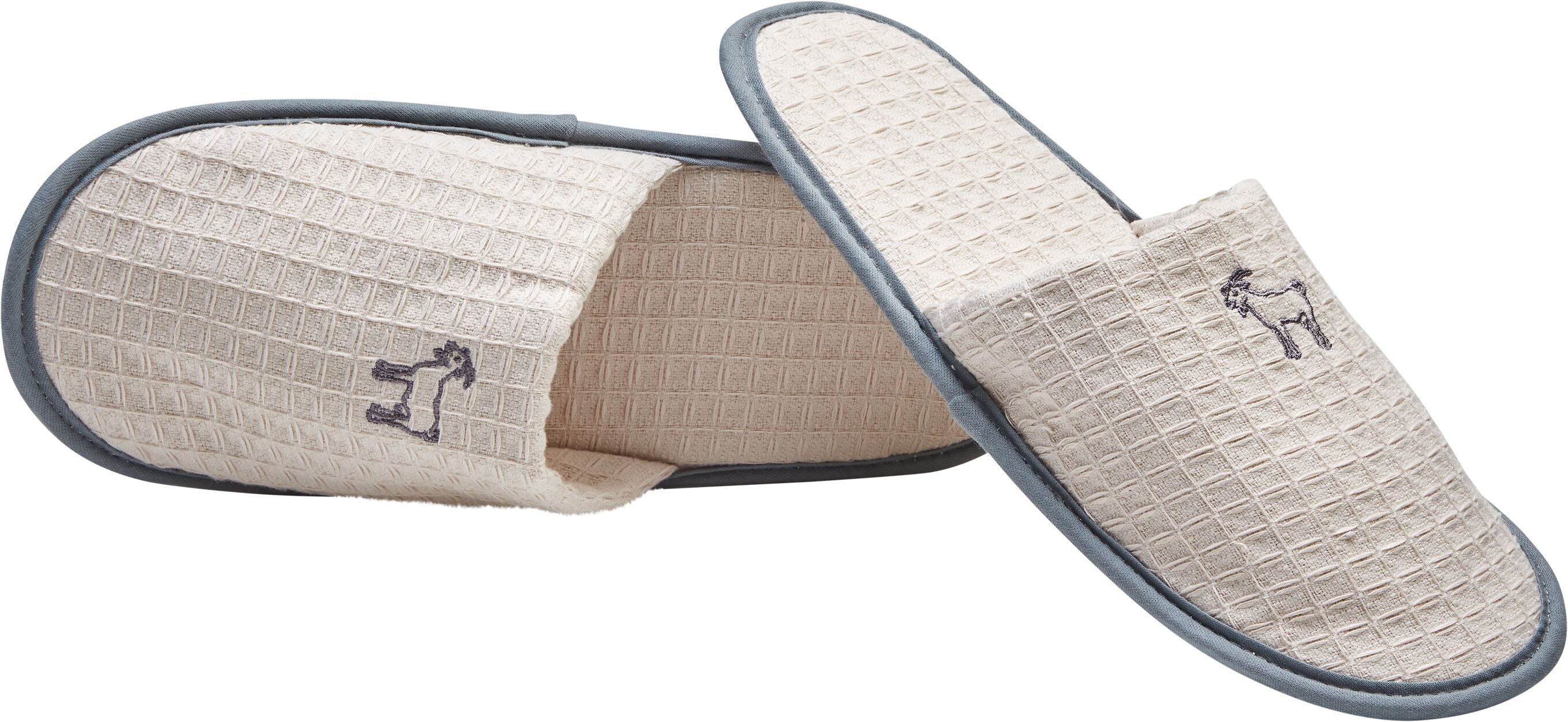 SE-MI CASA E SU CASA Slippers - Beige / L-XL