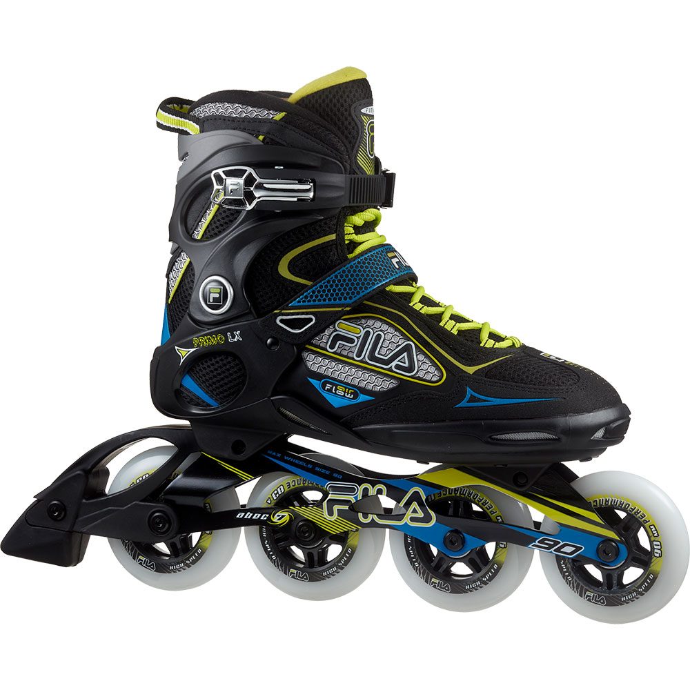 Fila Primo LX 90 Inlineskates Herren schwarz gelb