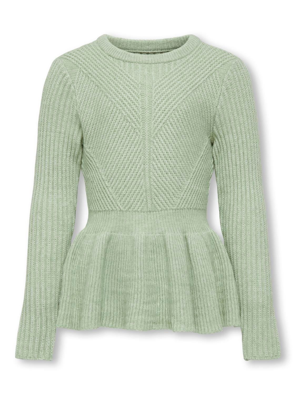 KOGNEWKATIA Strickpullover Smoke Green