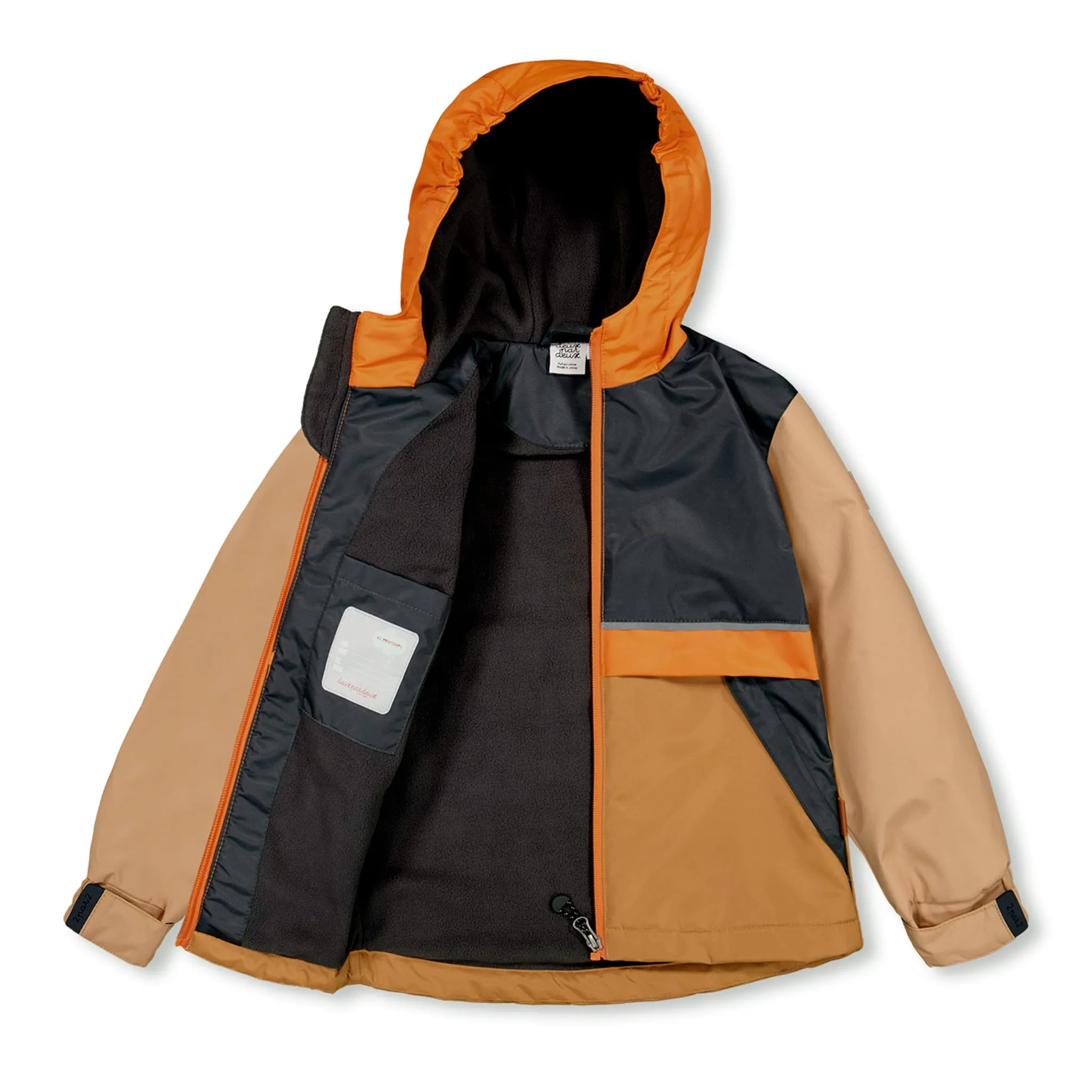 Deux par Deux Ensemble Extérieur 2 Pièces Colorblock 2-6ans