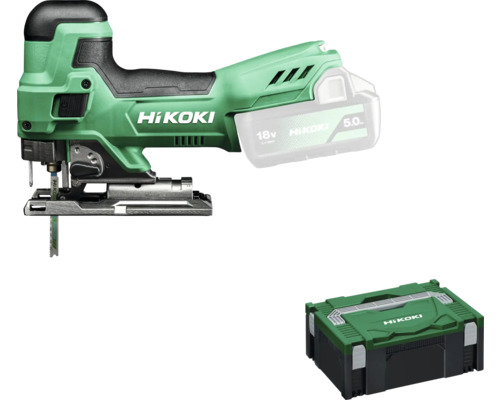 HiKOKI CJ18DB 18V Li-Ion accu decoupeerzaag, zonder accu en lader, inclusief HSC II