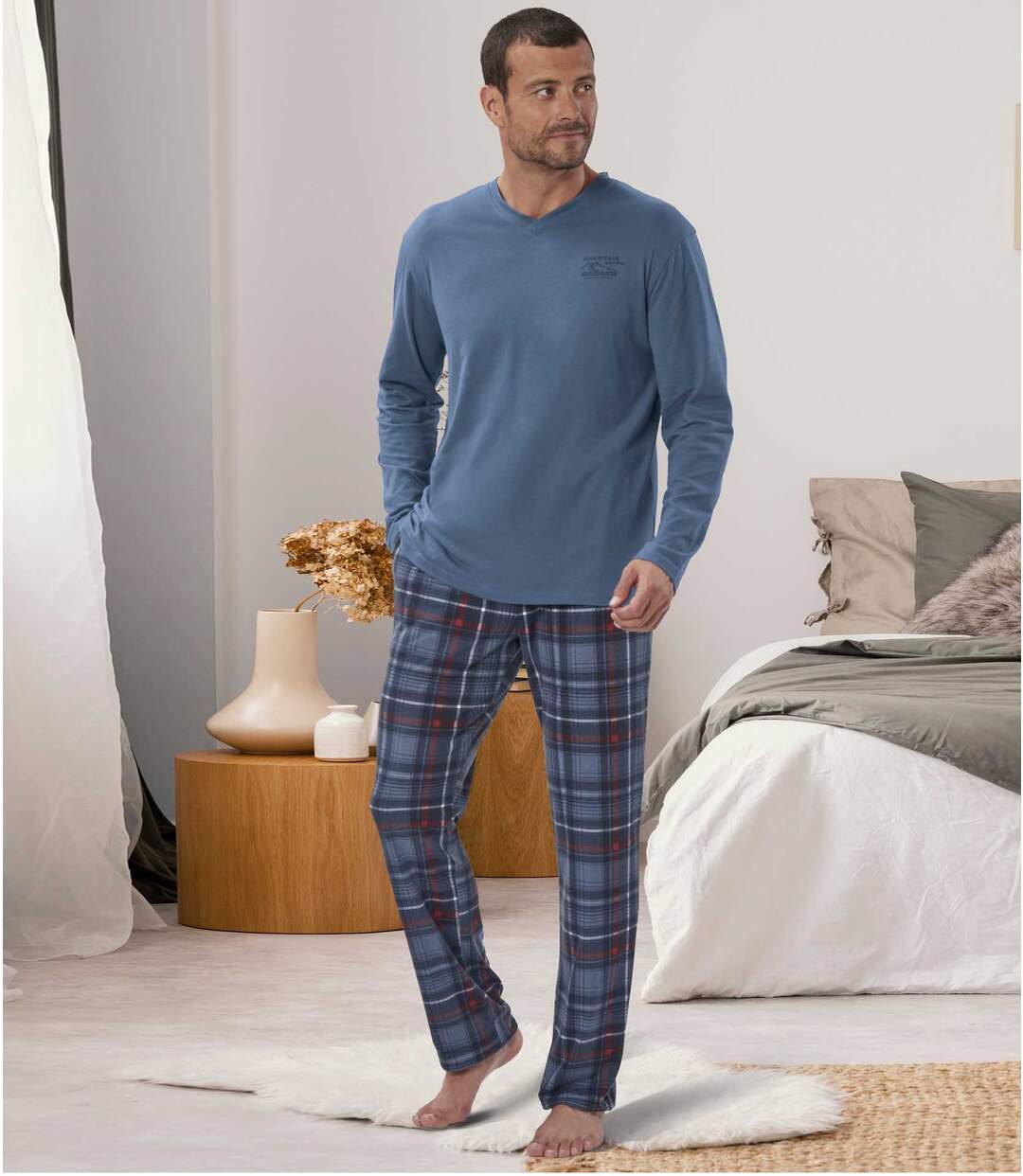 Pyjama Jersey Ecossais