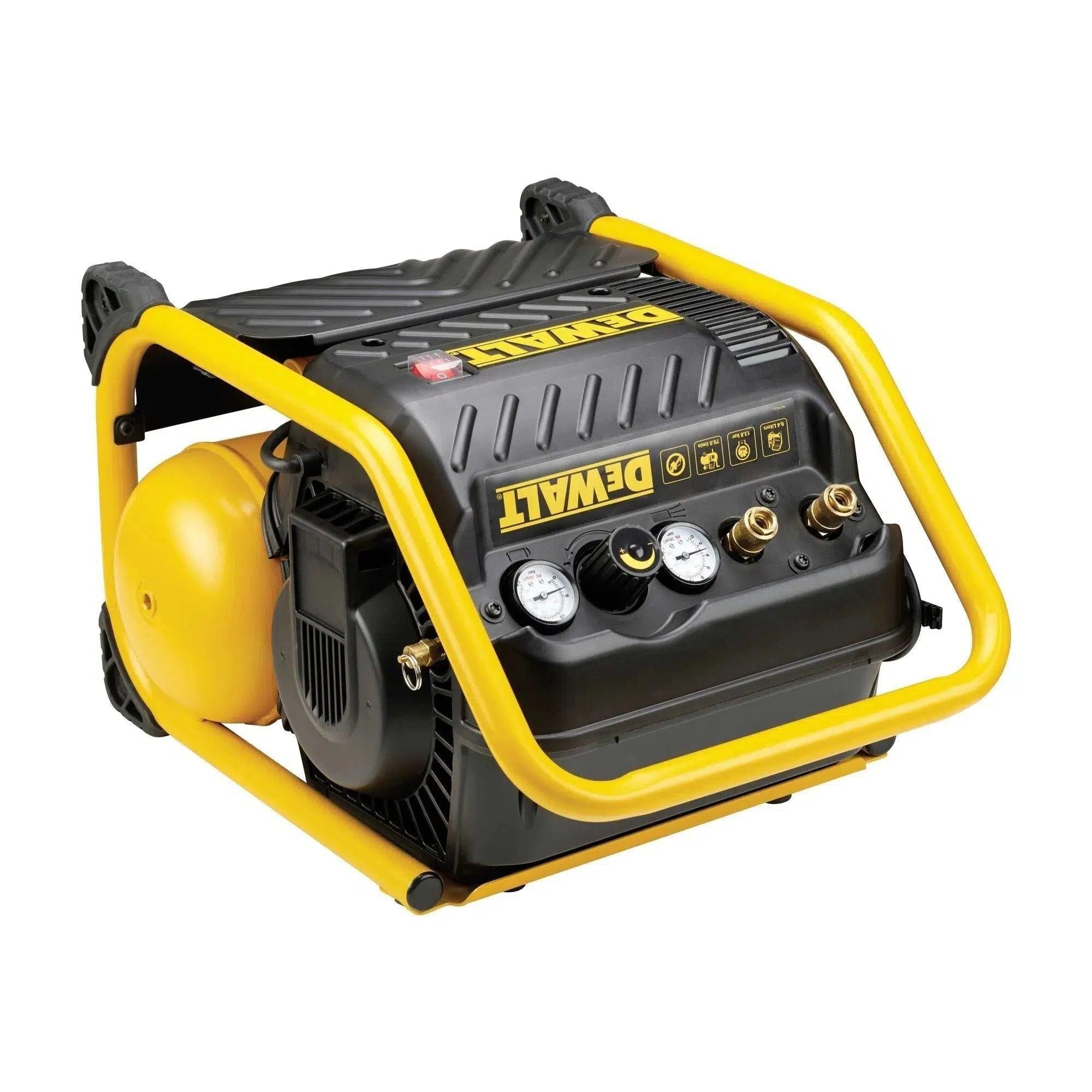 DeWALT DPC10QTC Compressor 10L 1,75pk   10m slang