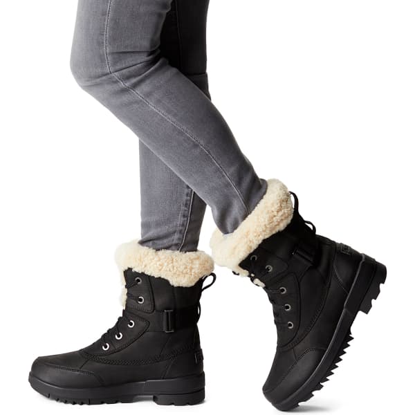 Après ski SOREL TORINO II PARC BOOT WP S W BLACK, SEA SALT