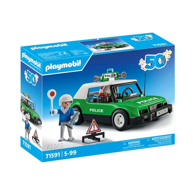 Playmobil® 71591 - Classic Polizeiauto - Playmobil® 50 Jahre