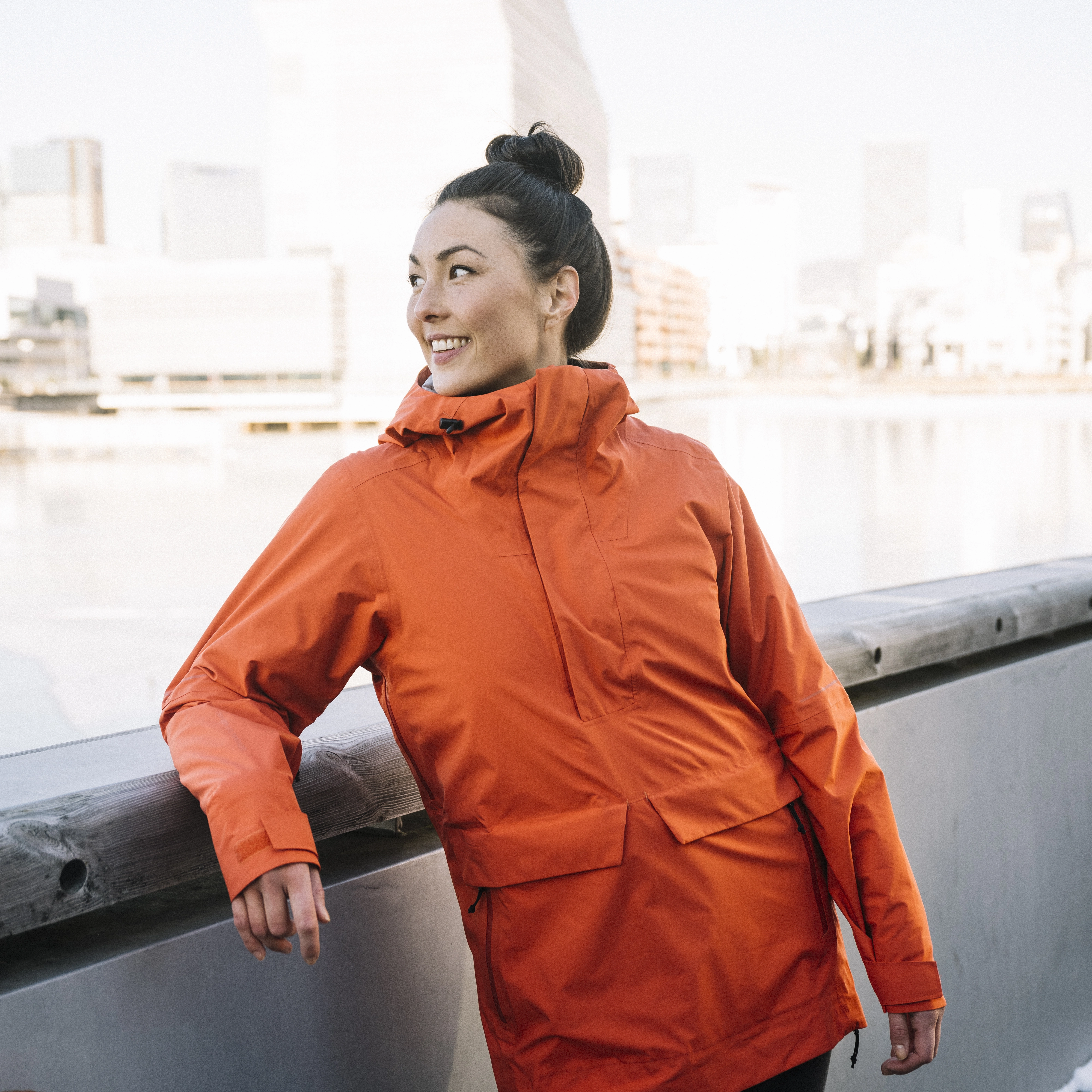 Oslo Urban Anorak Brick