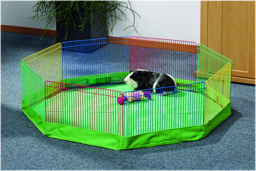 Beeztees Bodemhoes voor Knaagdieren 8 panelen - Groen - 21.5x85x7.5 cm