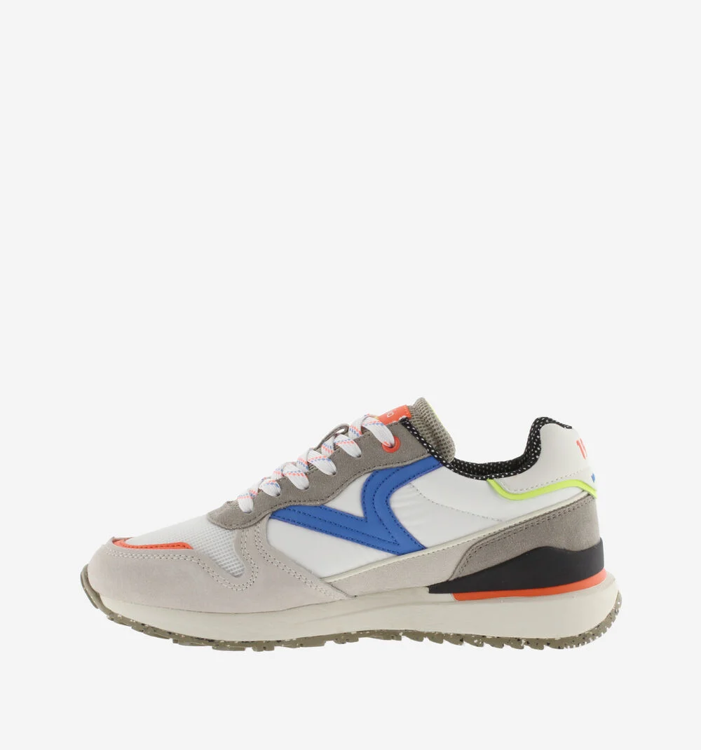 LEGGERA - NEÓN TOUCH Baskets détail fluo pour homme BLANCO