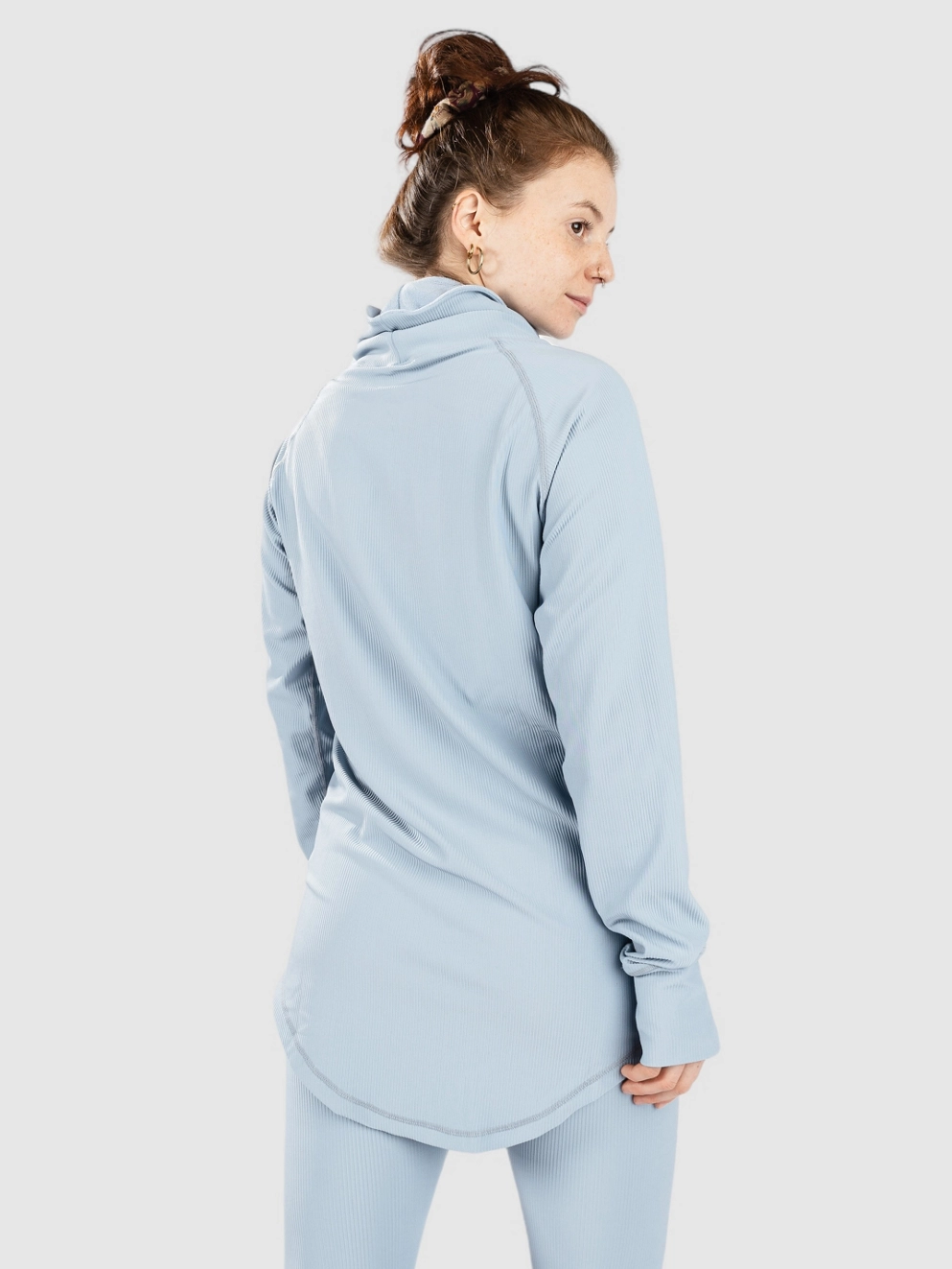 Eivy Icecold Gaiter Rib Base Layer Top faded fog