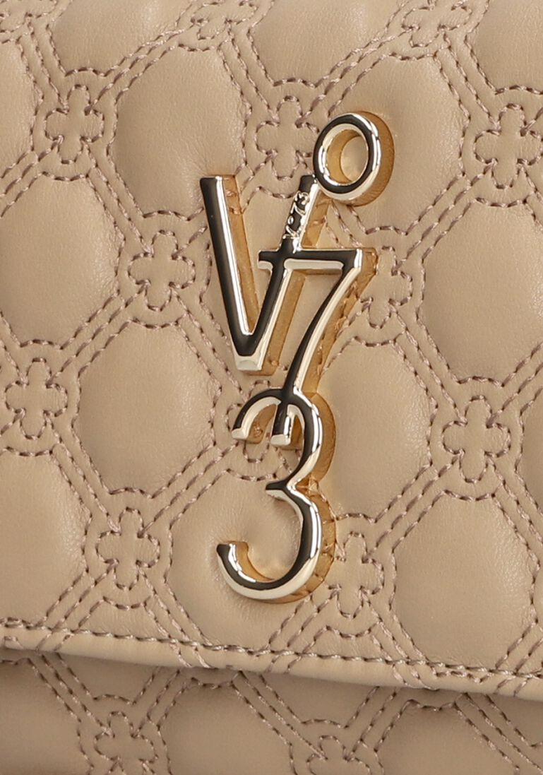 V73 taupe v73 schoudertas eva flap bag