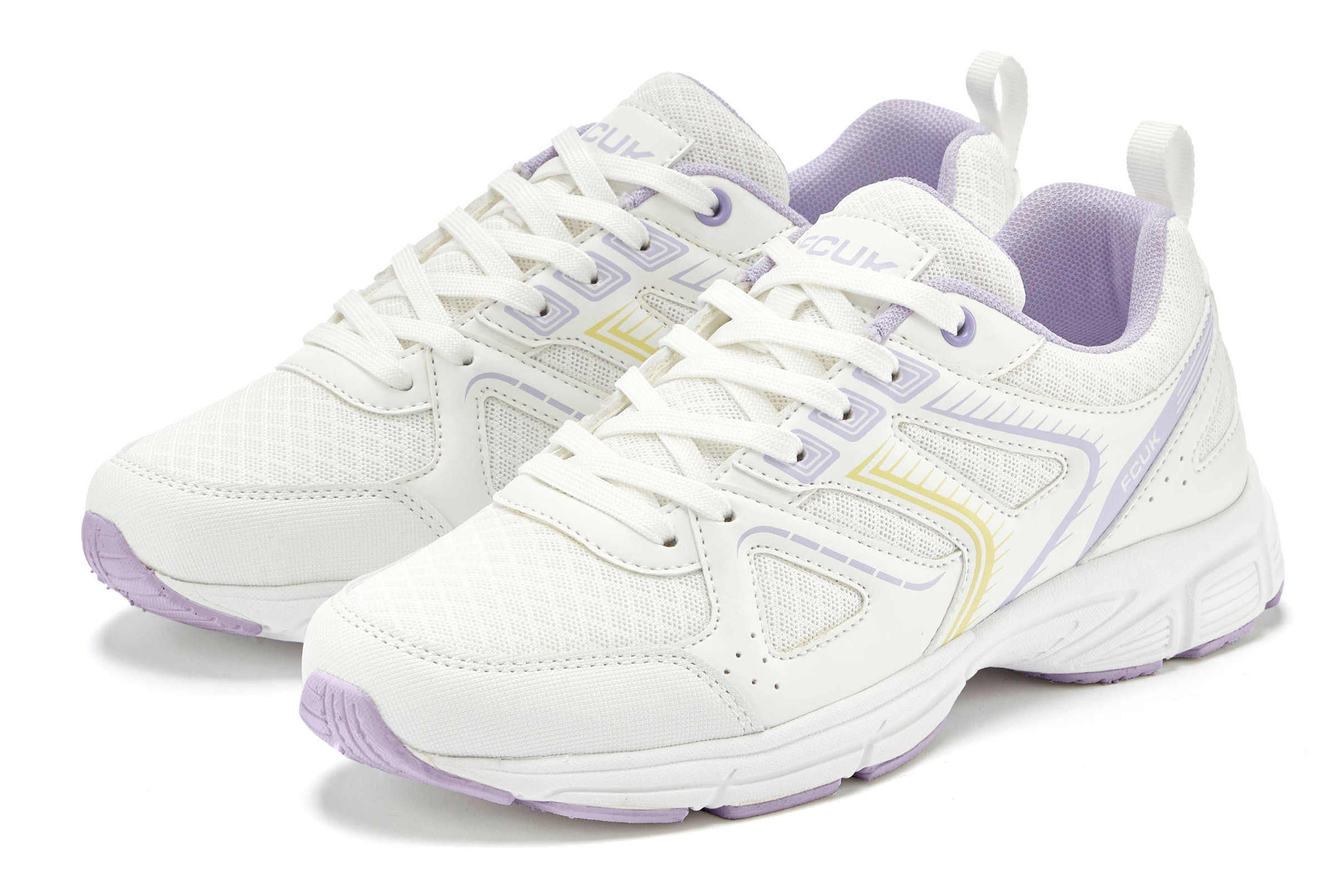 FCUK Sneaker  Freizeitschuh, Halbschuh mit ultraleichter flexibler Sohle VEGAN