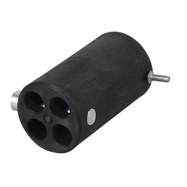 Wentex Pipe & Drape 4-punts connector 40.6mm zwart