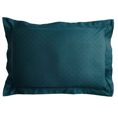 Linge de lit satin de coton motif géométrique