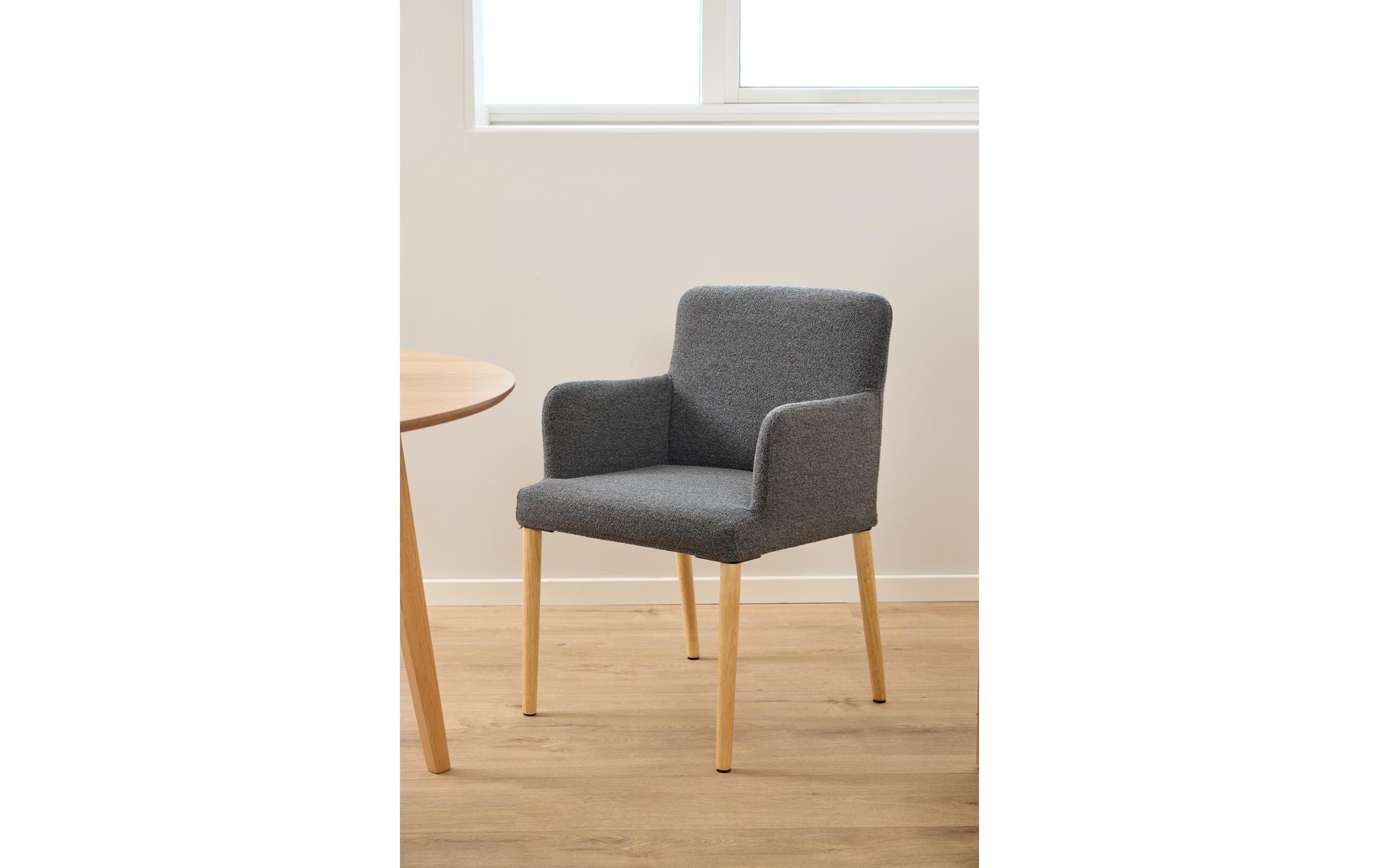 Tisch Roxby 120 x 76 cm, Braun<br>Eleganter, runder Esstisch aus Naturholz