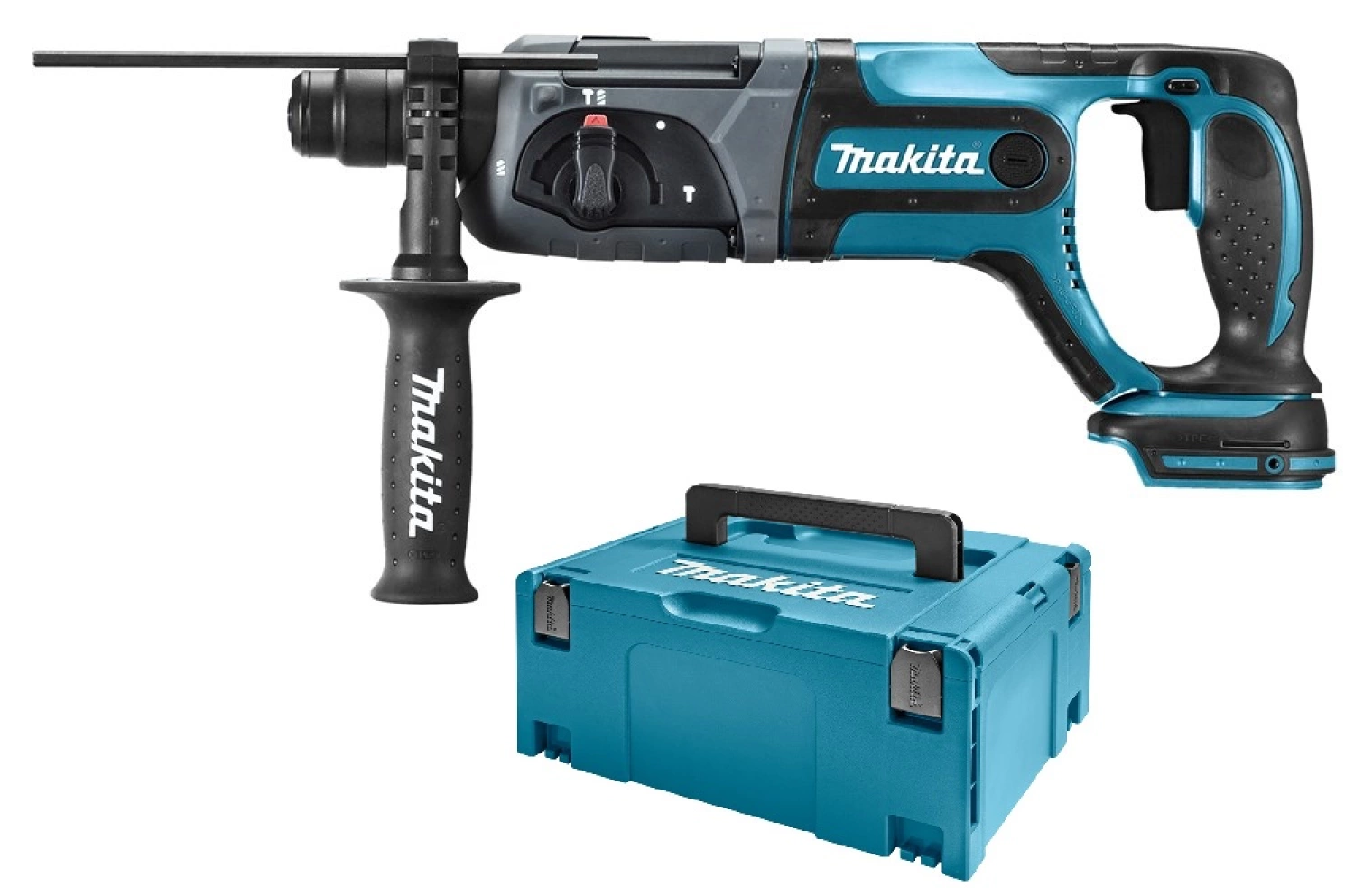Makita DHR241ZJ 18V Li-Ion Accu SDS-plus combihamer body in Mbox - 2J