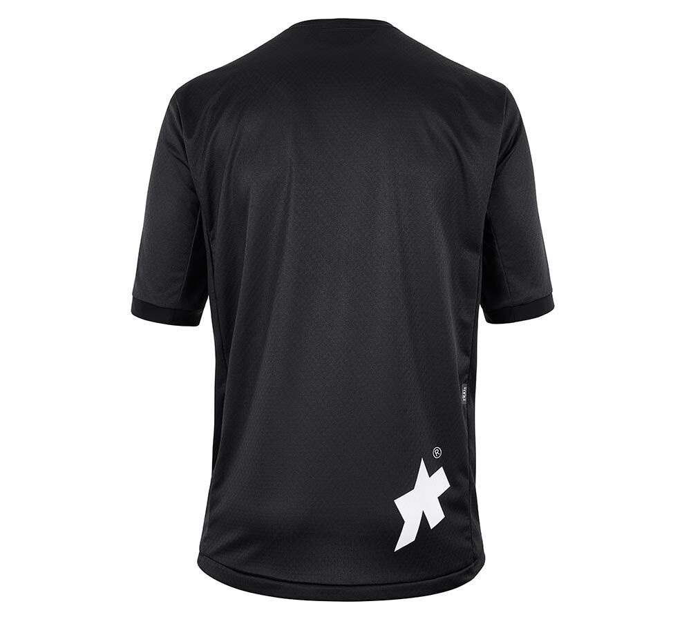 Assos Trail T3 MTB Fietsshirt Korte Mouwen Zwart Heren