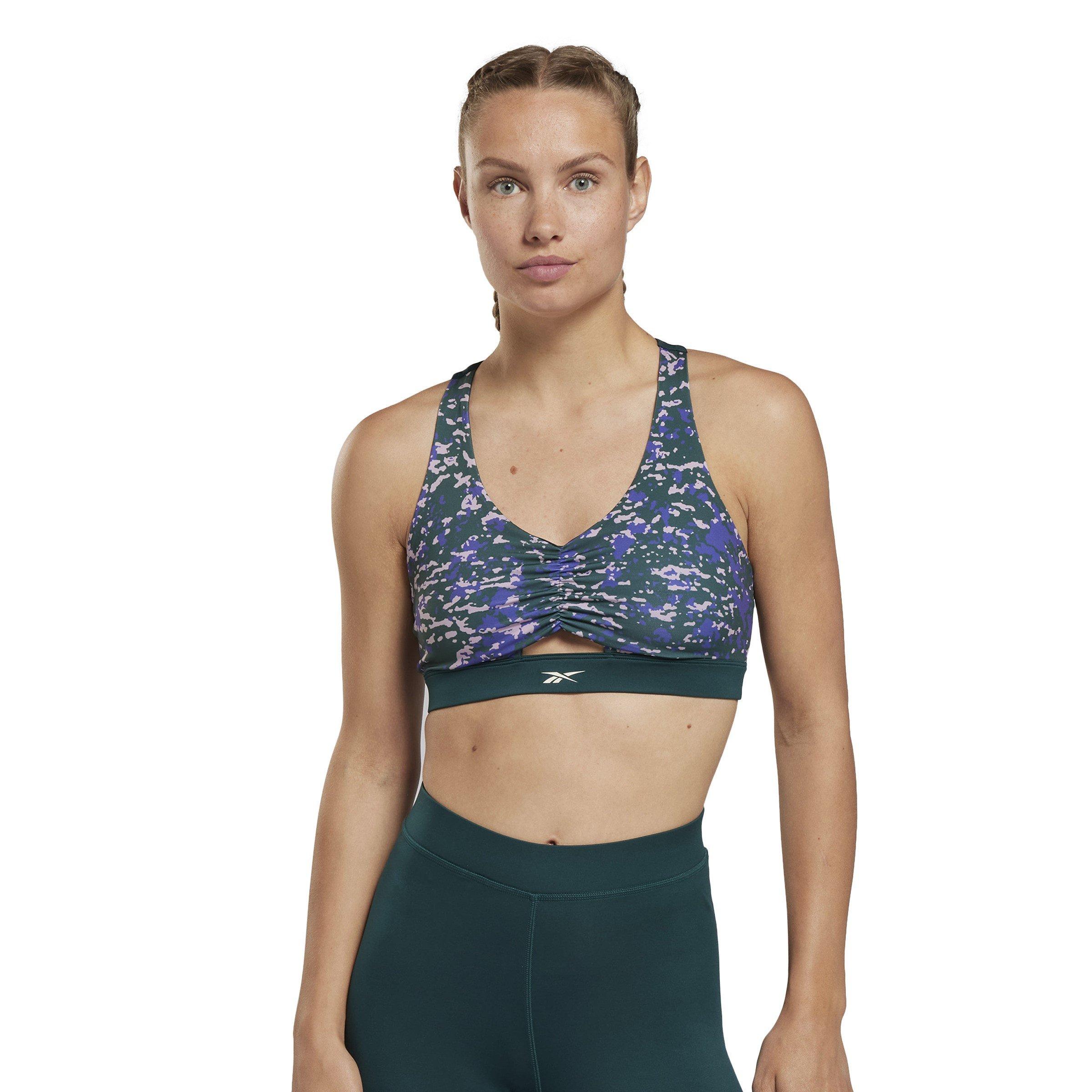 Reebok Modern Safari Bralette Womens Low Impact Sports Bra