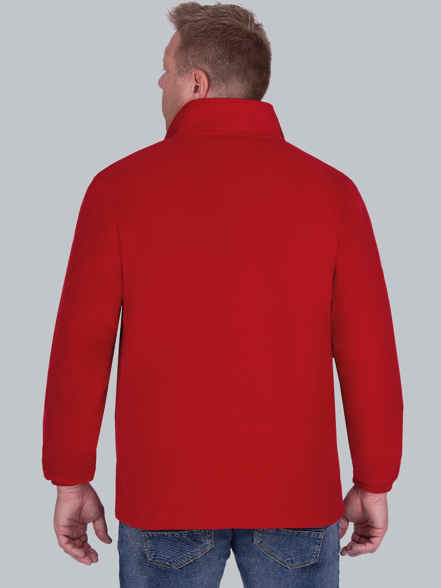 Fleecejacke Kirsch