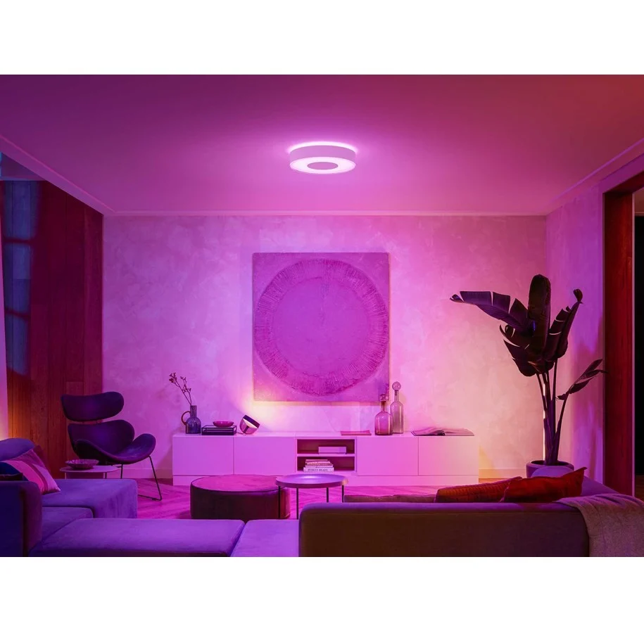 Philips Hue - 2x Infuse Medium Loft Lamper & 1x Hue Bridge - Bundle