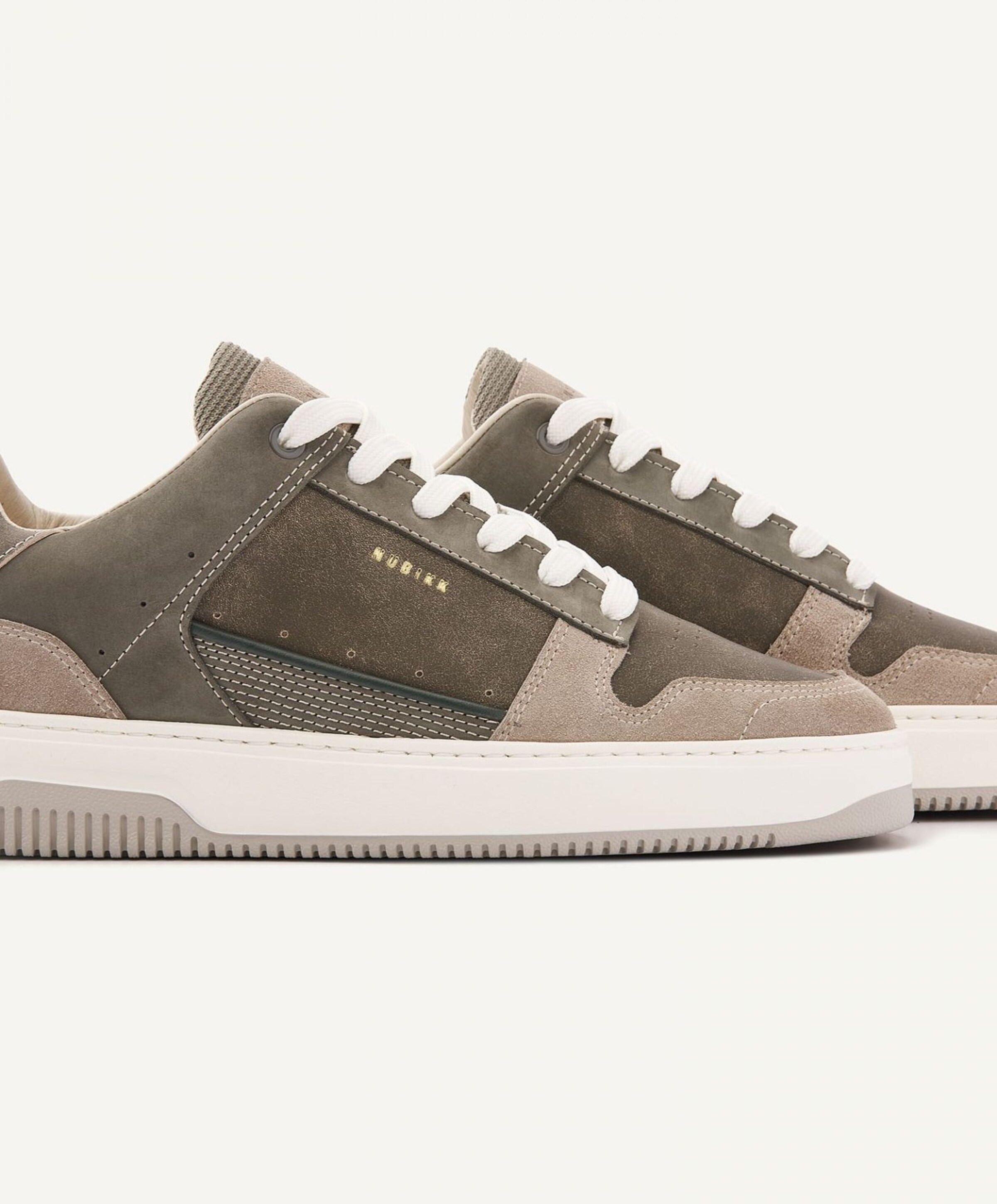 Nubikk Basket Courtside (M) heren sneakers groen